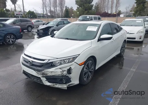 2017 Honda Civic Ex-L from USA, damaged, VIN 2HGFC1F79HH635156